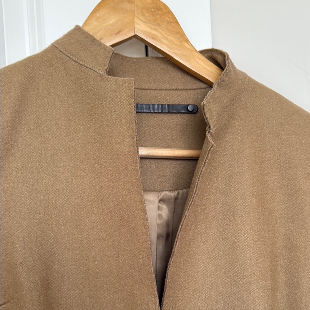 ALL SAINTS Elegant Tan Women's Coat - Picture 9 of 11